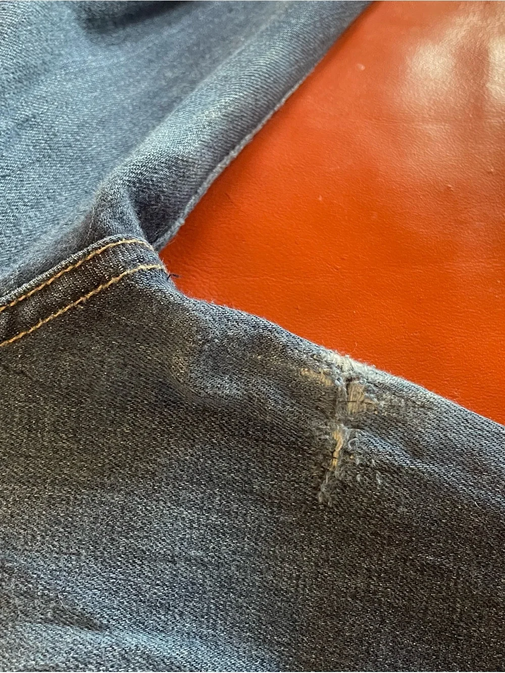 Mother “The Looker” high waist Women’s Skinny Jeans in Dark Indigo Stretch Denim - Picture 3 of 7